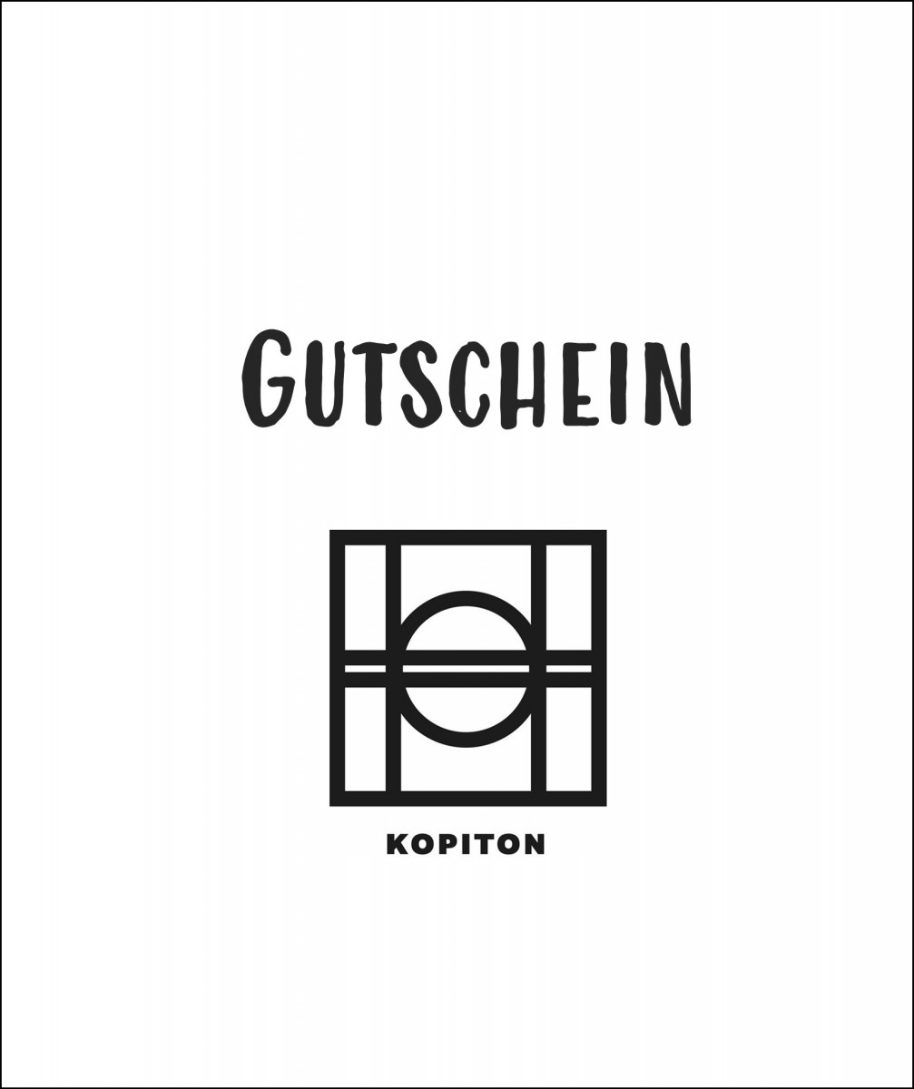 Geschenkgutschein Kopiton